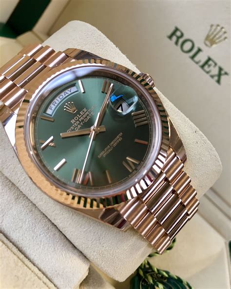 rolex day date verte|Rolex Day-Date.